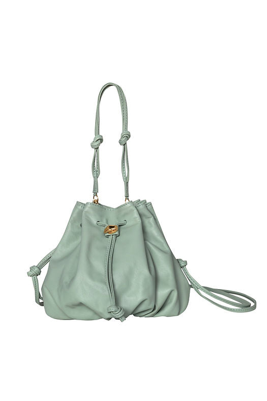 Alpha Mint Leather Bag