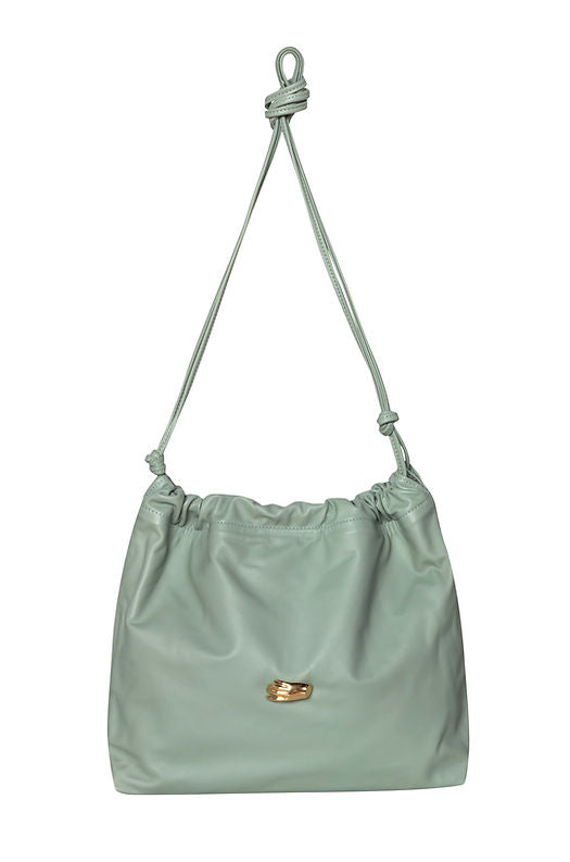 Le Sac M Mint Leather Bag