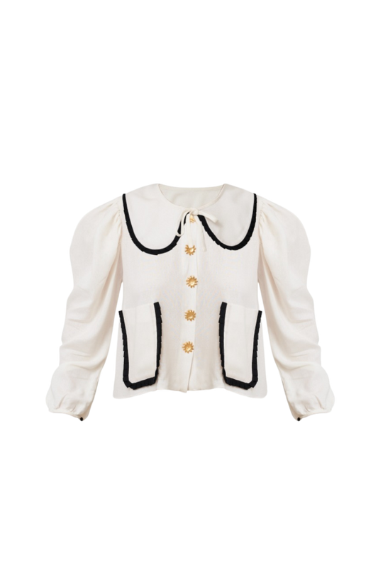 Flor De Sol Shirt (Ivory)