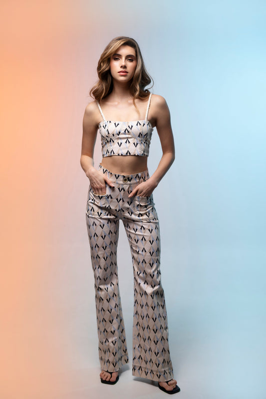 Printed Randy Pants