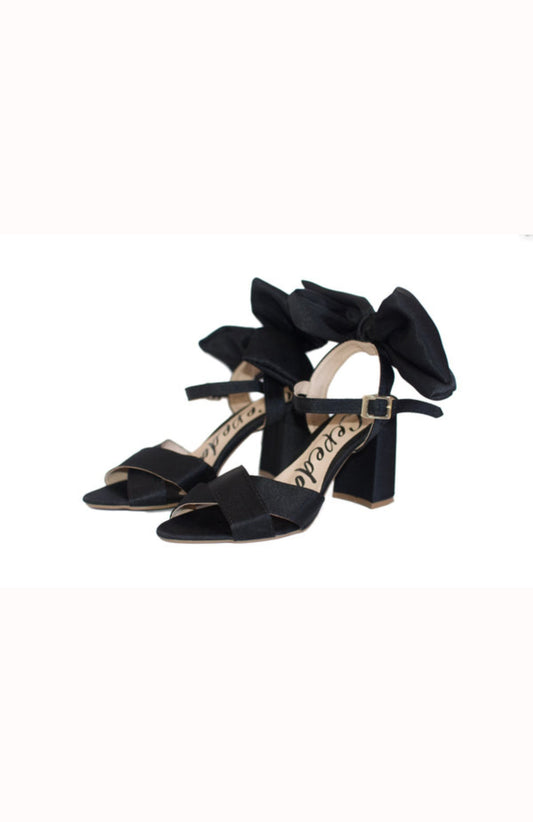 Merle Black Sandals