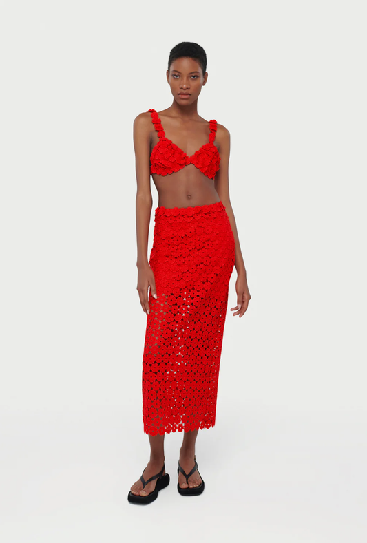 Verano Top Radiant Red